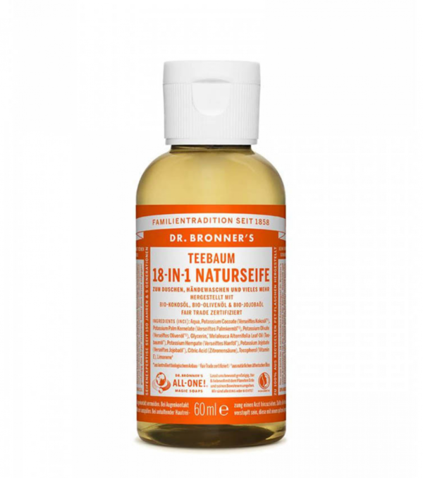 Naturseife Teebaum, 60 ml