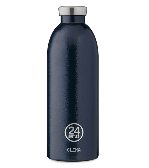 0,85l thermo bottle rustic deep blue