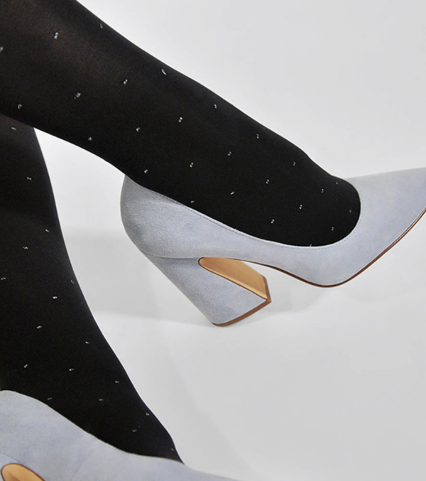 Strumpfhose Filippa Dots Schwarz, 50 den – Bild 3