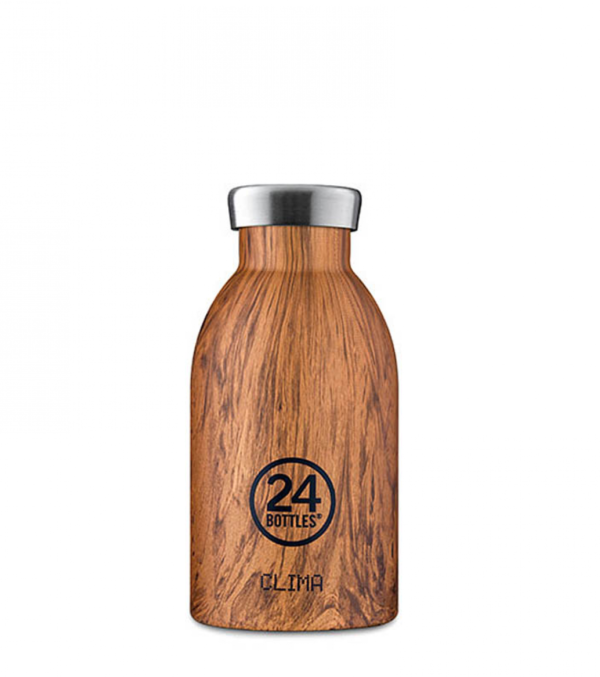 0,33l thermo bottle Sequoia Wood