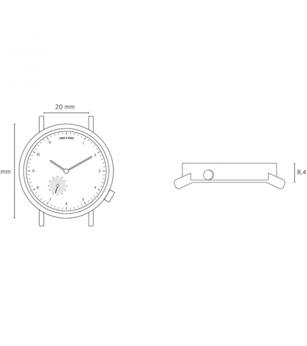 Armbanduhr Vernon Walnussholz, 42mm – Bild 6