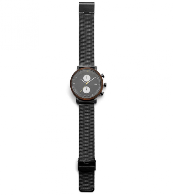 Watch Curtis walnut wood, 43mm - Image 4