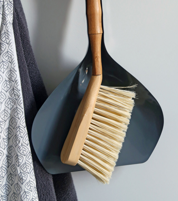 Dustpan with broom, Dark grey - Image 2