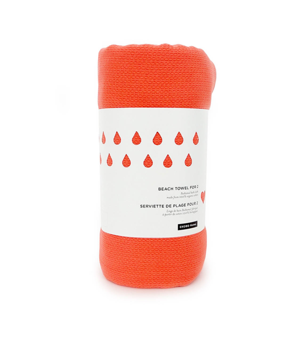 Strandtuch für 2, Coral