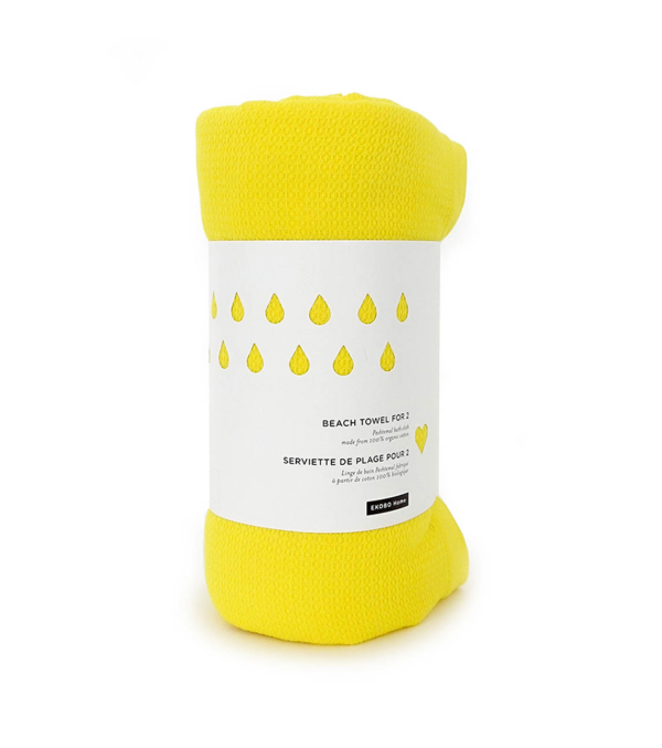 Strandtuch für 2, Lemon