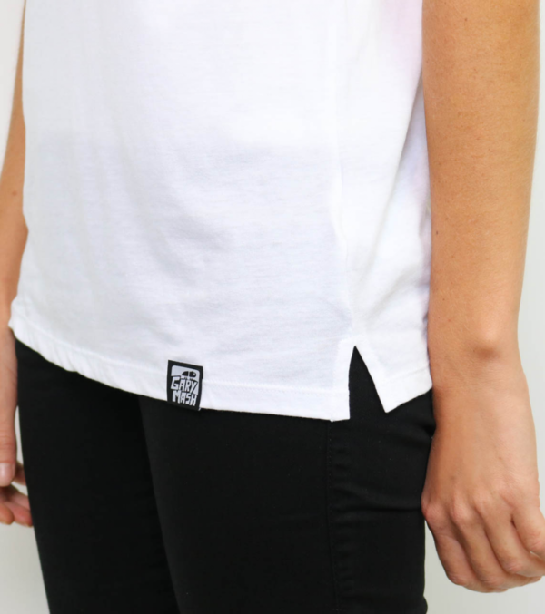 Oversize Shirt Summer Melon, Weiß – Bild 5