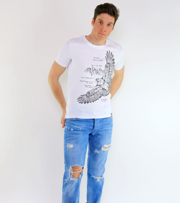 Shirt The Eagle Weiß – Bild 2