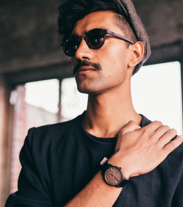 Sunglasses Nox Black oak wood - Image 4