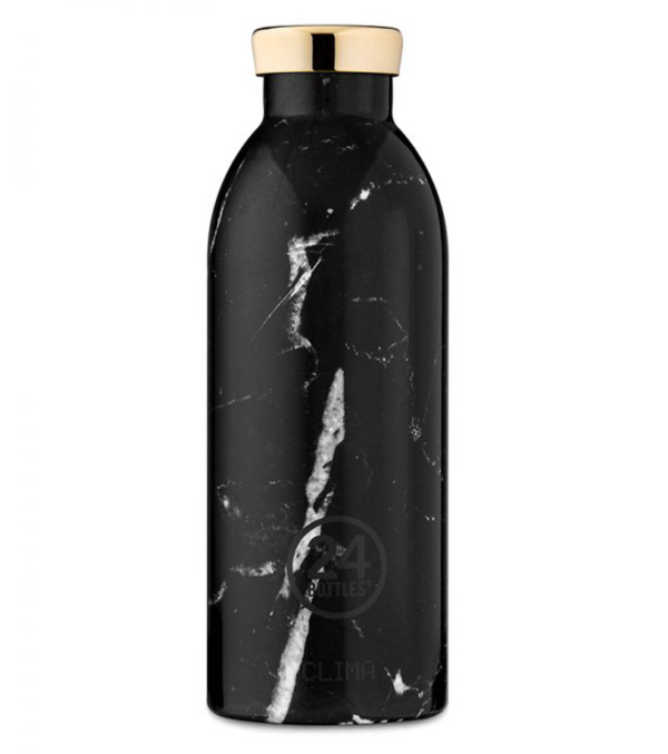 0,5l thermo bottle Black marble