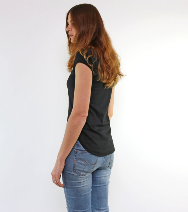 Shirt Everyday for Future, Schwarz – Bild 4