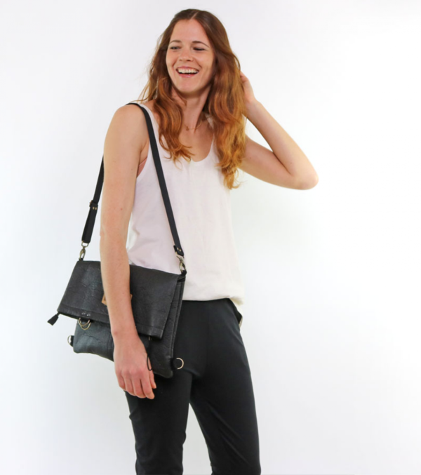 Rachel Allrounder, Piñatex All Black - Image 6