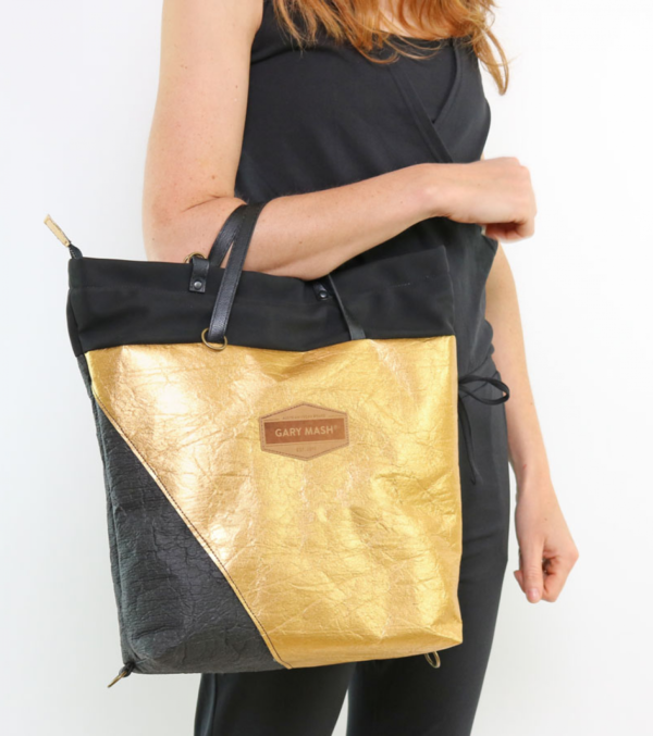 JANE Allrounder, Piñatex Black & Gold - Image 8