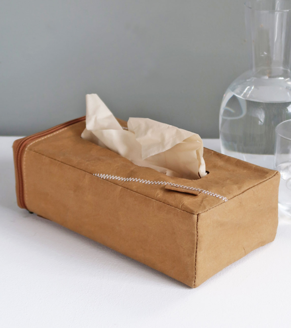 Kosmetiktücherbox, inkl. 80 Bambustüchern