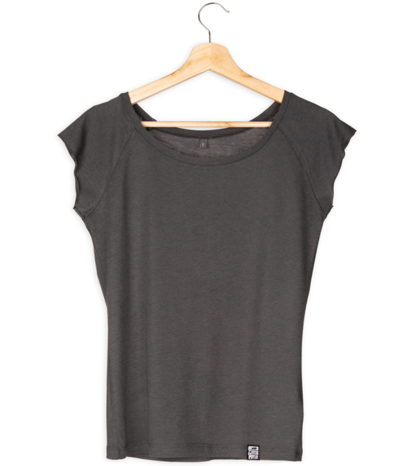 Bambus Shirt Basic Grau – Bild 2