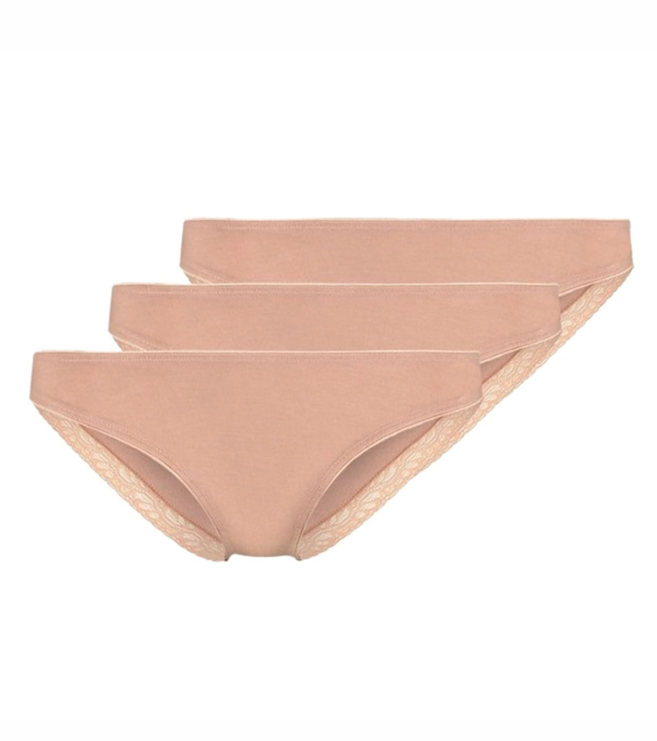 Bea Slips, 3er-Pack beige