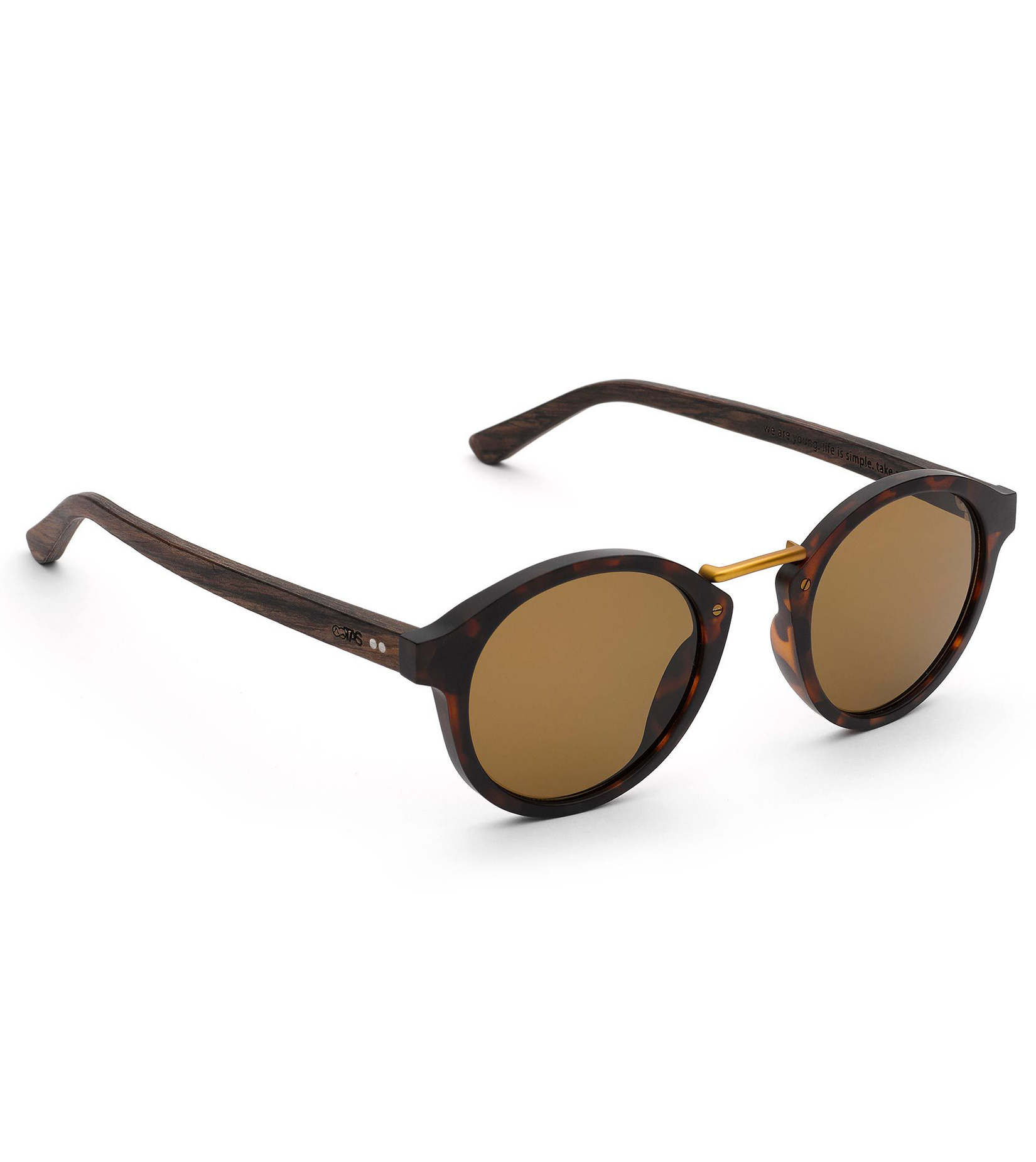 Sonnenbrille Feronia Walnussholz – Bild 2