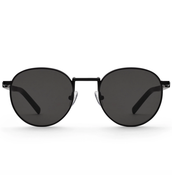 Sonnenbrille John Schwarzes Eichenholz
