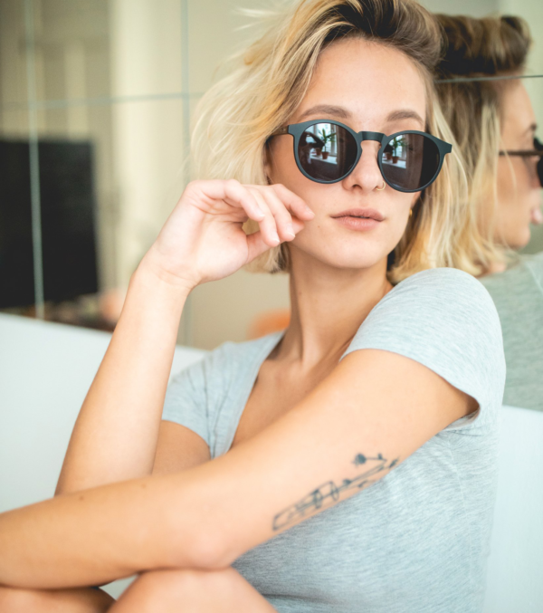 Sunglasses Lukas walnut wood - Image 5