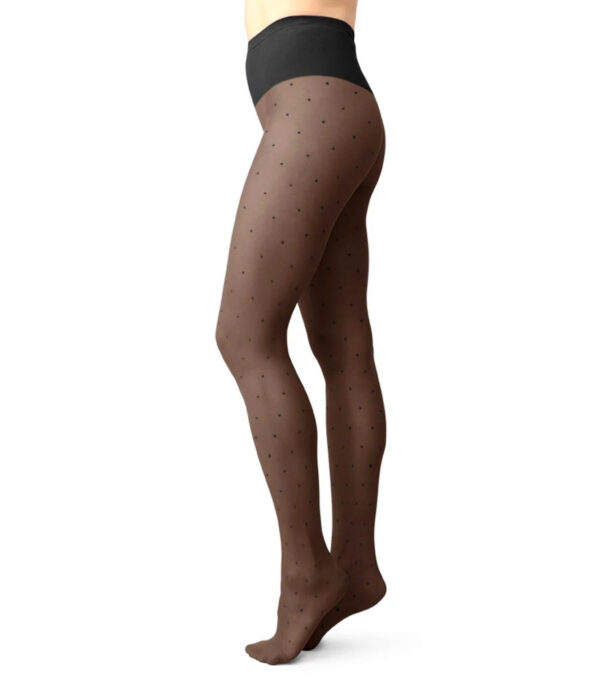 Strumpfhose Doris Dots Schwarz, 40 den