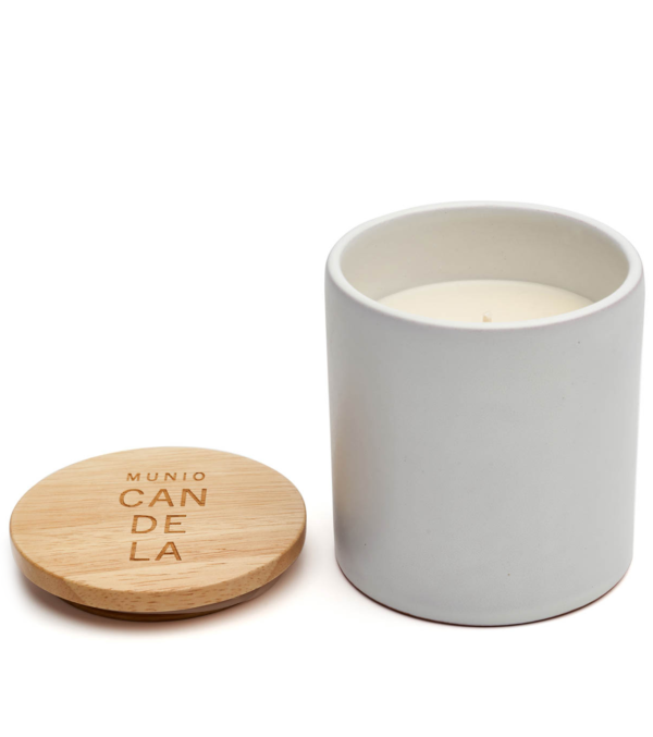 Scented candle peppermint