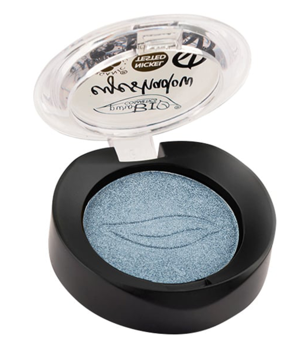 Compact Eye Shadow Eisblau schimmernd, 2,50 g – Bild 2