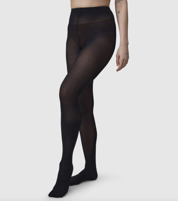 Strumpfhose Olivia Premium 60 den Schwarz – Bild 3