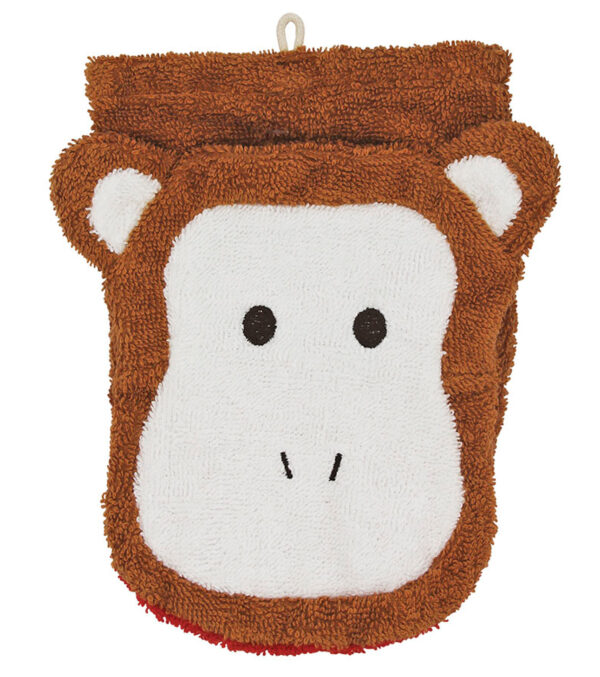 Fluffy Washcloth Monkey