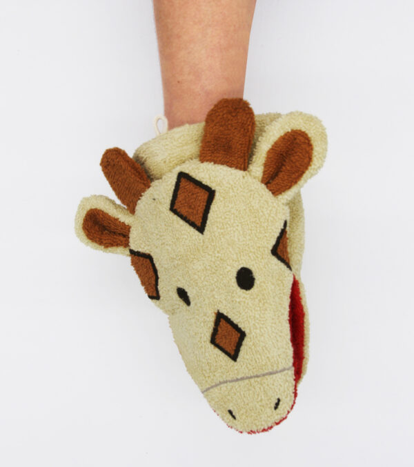 Children Washcloth Giraffe, Small - Image 2