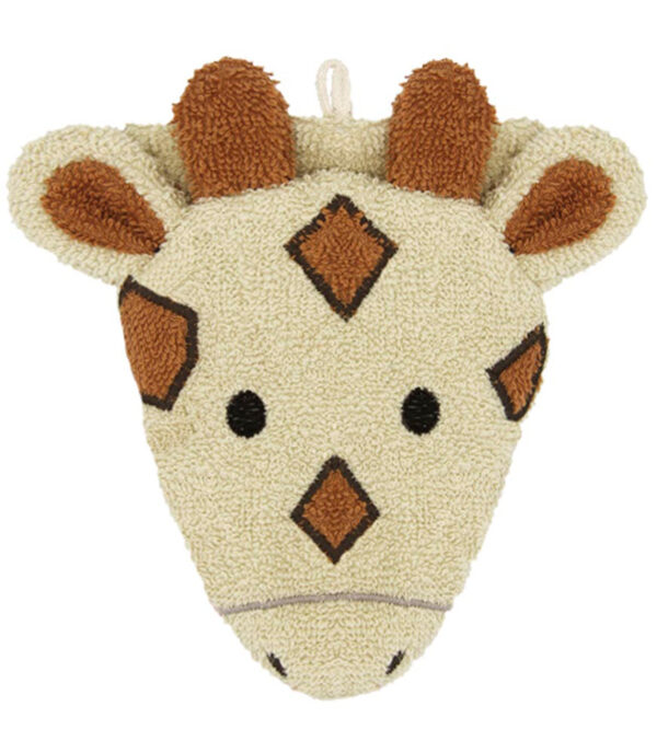 Flauschiger Waschlappen Giraffe