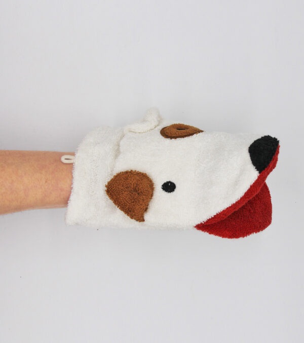 Flauschiger Waschlappen Hund – Bild 2