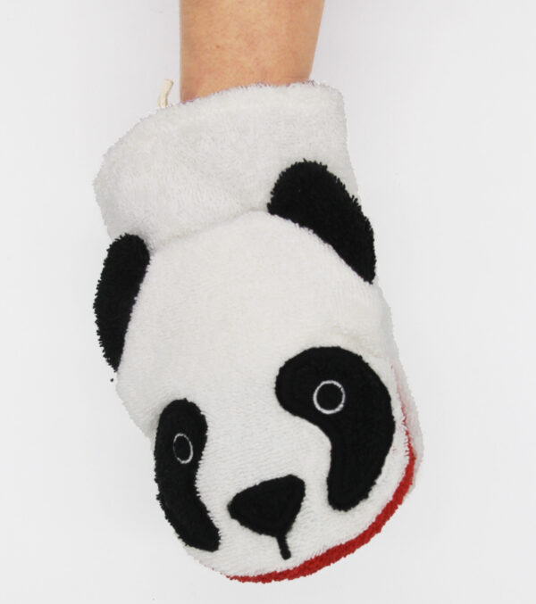 Fluffy Washcloth Panda - Image 2