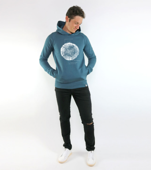 Hoody Liferings Petrol blue - Image 4