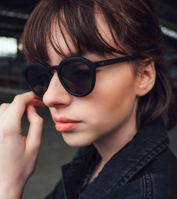 Sonnenbrille Wilson Schwarzes Eichenholz – Bild 3