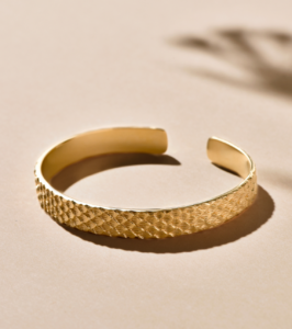 Bracelet Ogon, gold plated - Image 3