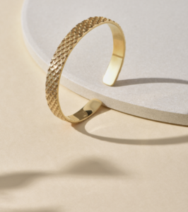 Bracelet Ogon, gold plated - Image 4