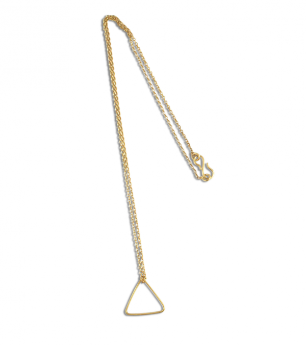 Necklace Single Shape Triangle