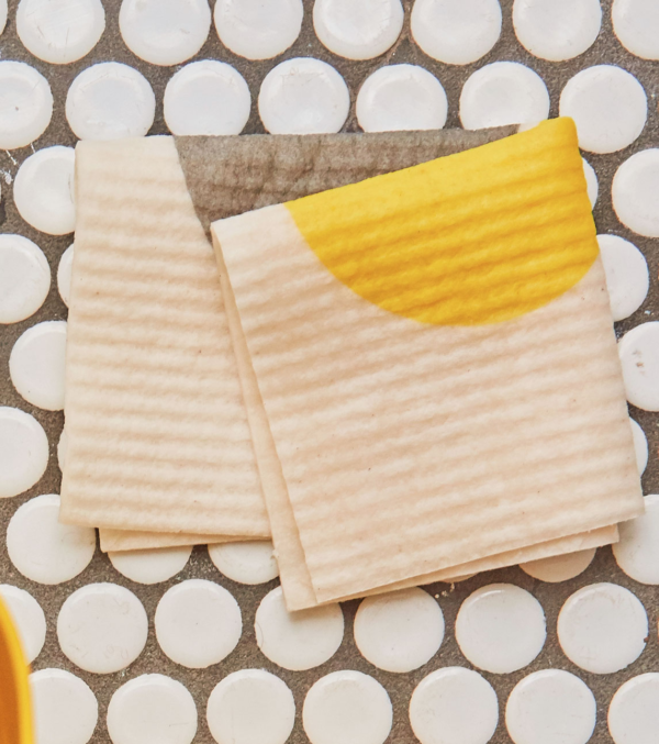 Compostable Sponge Set, Dots - Image 3