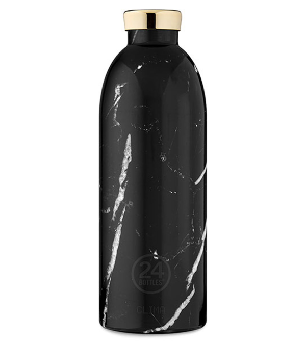 0,85l thermo bottle Black Marble