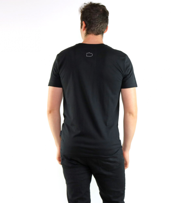 Shirt Runde Sache Schwarz – Bild 5