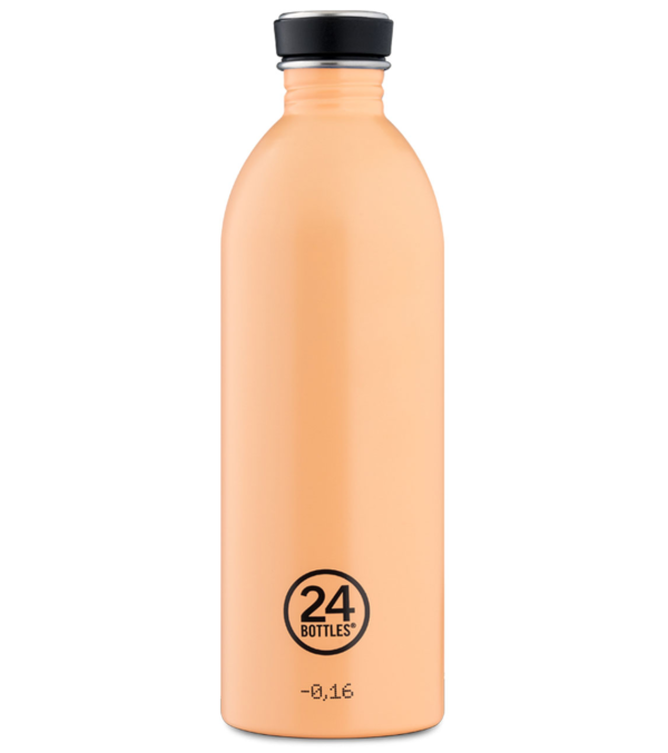 1l Drinking Bottle Peach Orange