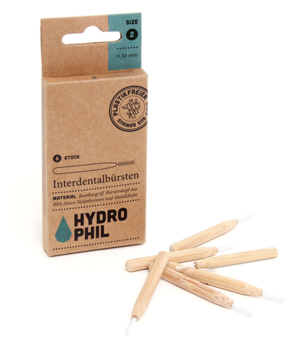 Interdental brushes made of bamboo, 6 pieces - Image 5