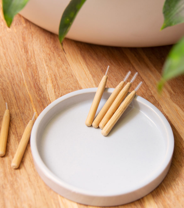 Interdental brushes made of bamboo, 6 pieces - Image 3