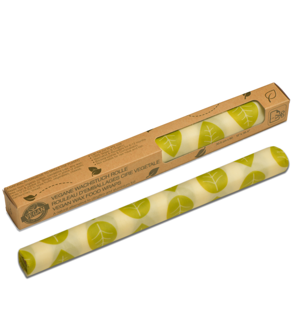 Vegan wax food wraps roll