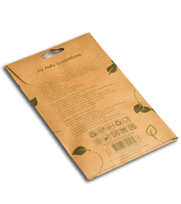 Vegan wax food wraps, set of 3 pcs. - Image 7