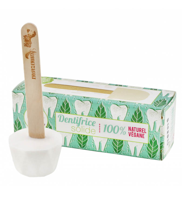 Feste Zahnpasta Pfefferminz, 17 g