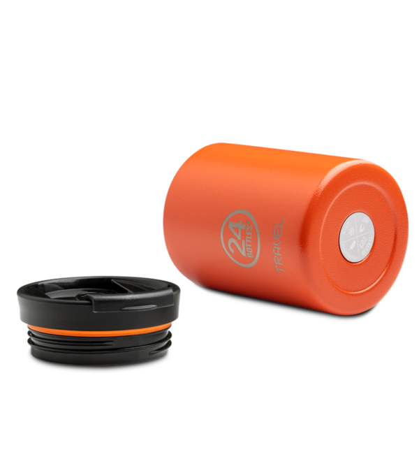 350ml Travel Tumbler Sunset Orange - Image 2