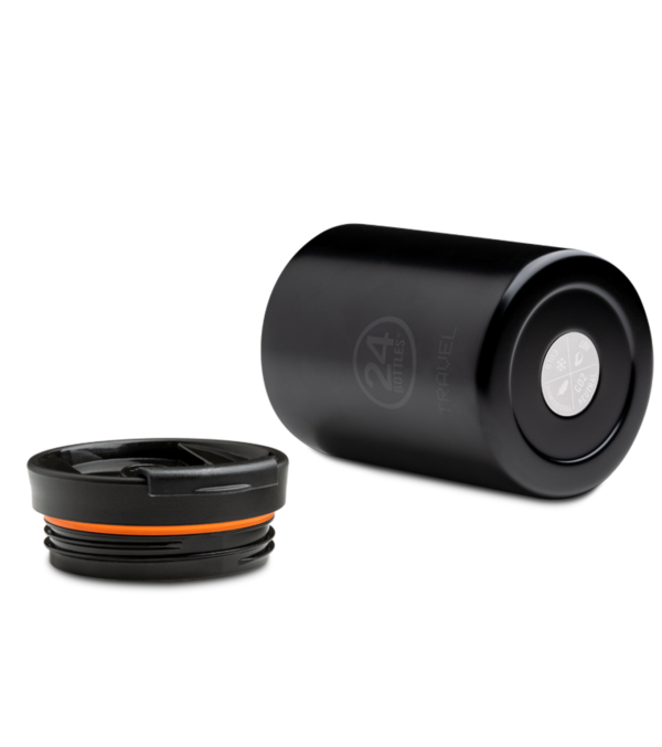 350ml Travel Tumbler Tuxedo Black - Image 2