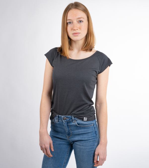 Bambus Shirt Basic Grau