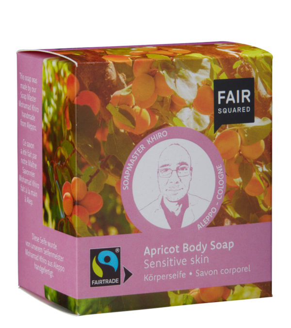 Body Soap Apricot für sensible Haut, 160 g