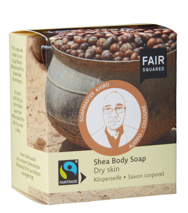 Body Soap Shea for dry skin, 160 g
